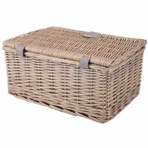 2-Person Wicker Picnic Basket Back